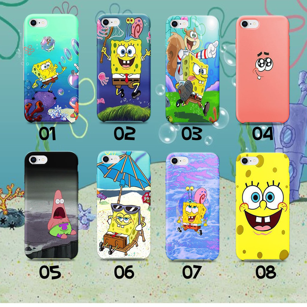 

CUSTOM HARDCASE MOTIF SPONGEBOB (GAMBAR BEBAS)