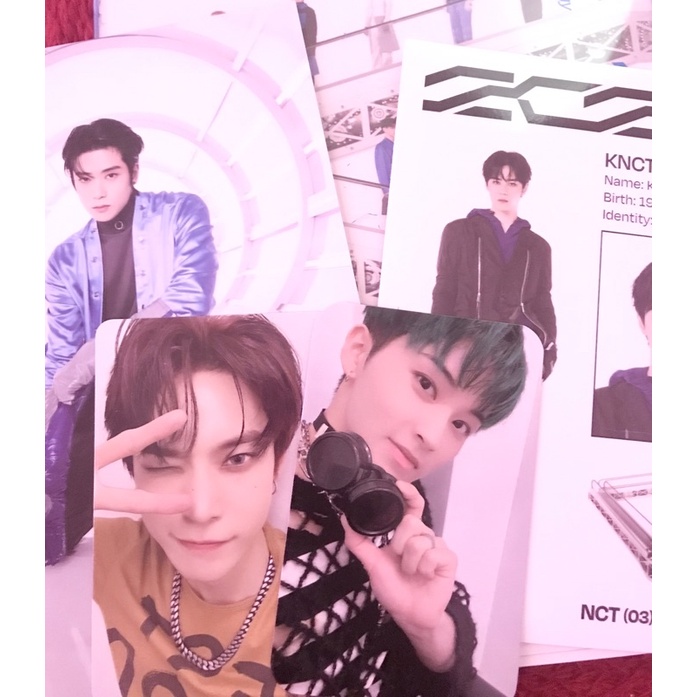 NCT DOYOUNG MARK JAEHYUN KUN PC PHOTOCARD POSTCARD STICKER NCT 2021 UNIVERSE PHOTOBOOK