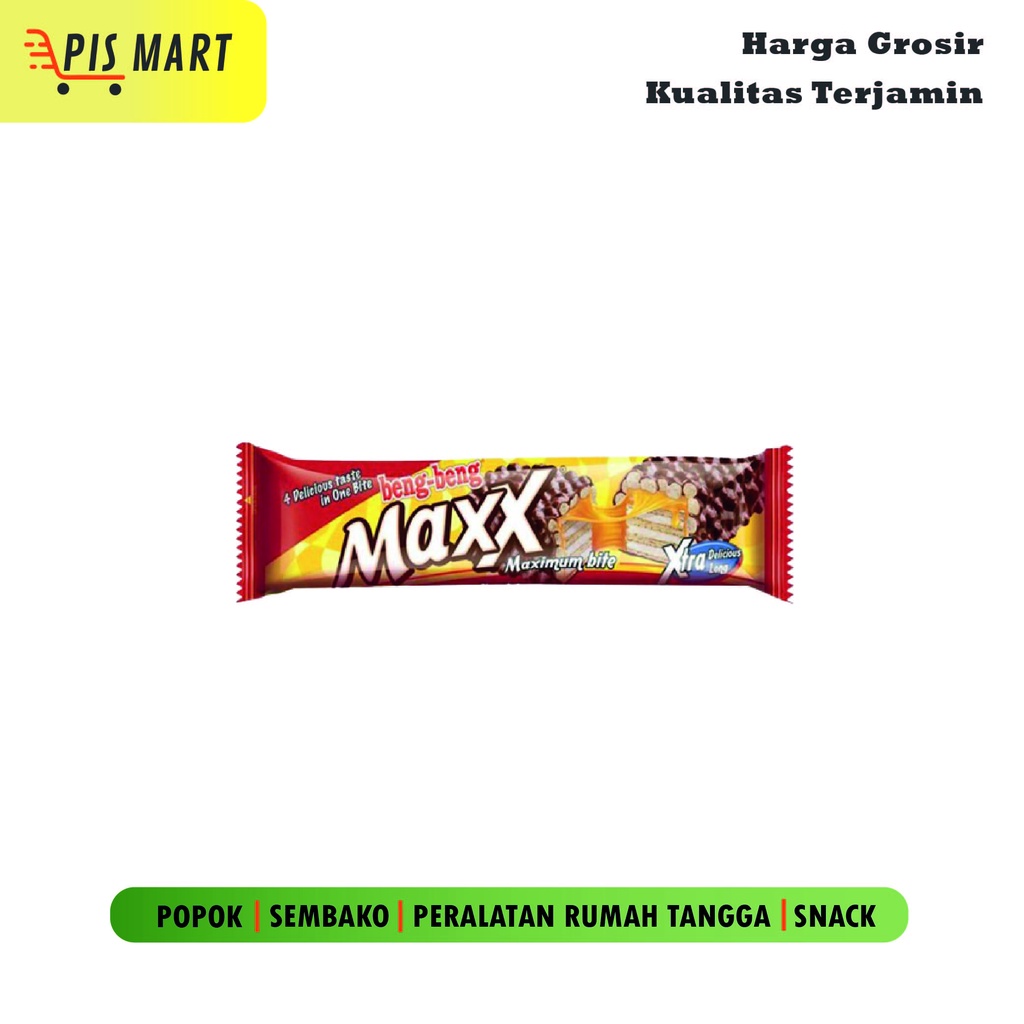 

Beng Beng Maxx Wafer Biskuit Coklat 25 gr