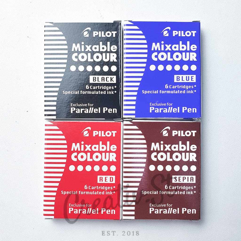 

Pilot Parallel Cartidge Calligraphy Pen Ink Ic-P3 Pena Kaligrafi