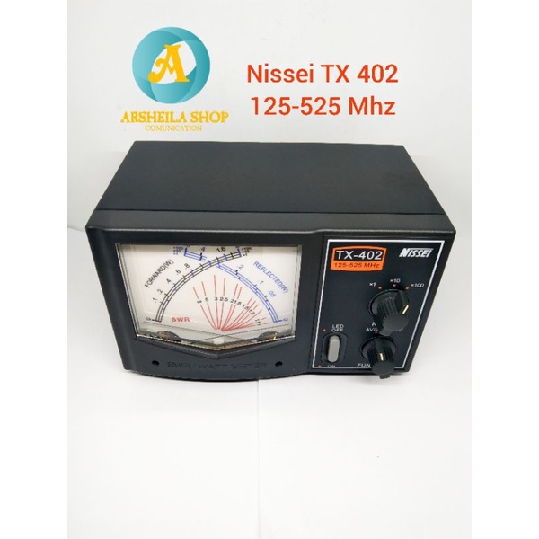 Swr watt meter power meter nissei Tx 402 original muarah