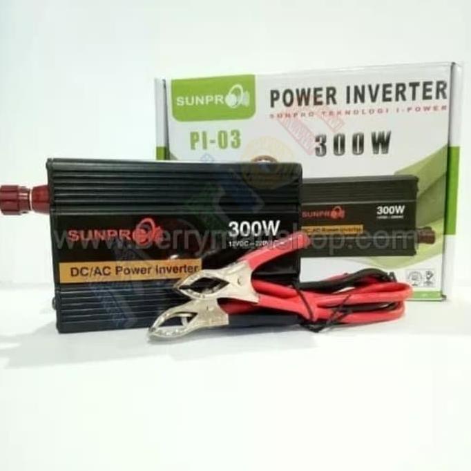 Obral Dt02Rt45896 Power Inverter Pi 03 300 Watt Atau Charger Aki Motor