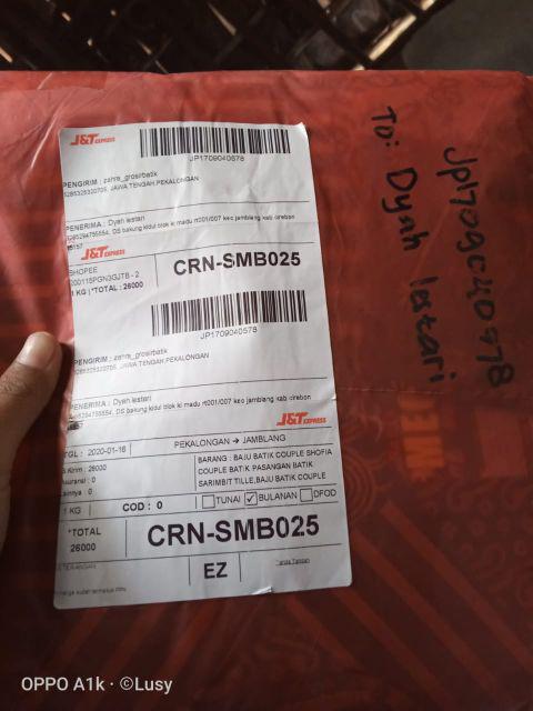 Baju Batik Couple Shofia Couple Batik Pasangan Batik Sarimbit Tille