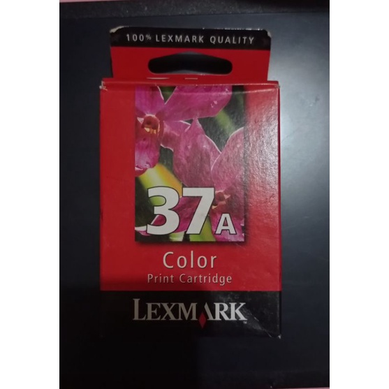 ORIGINAL TINTA LEXMARK 37 A COLOUR