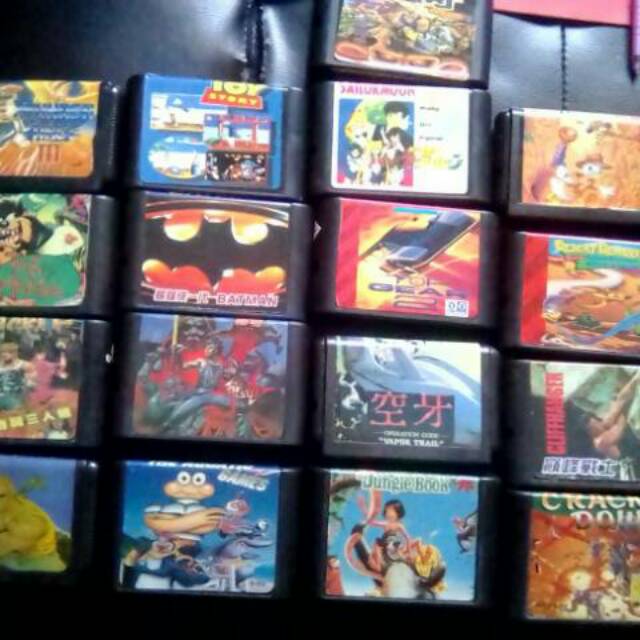 Kaset sega judul satu permainan cek narasi harga dan list judul