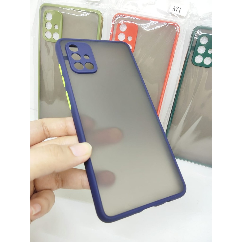 Bumper AERO CASE Samsung A71 A715F 6.7 Inchi Premium Hardcase My Choice List Warna Matte