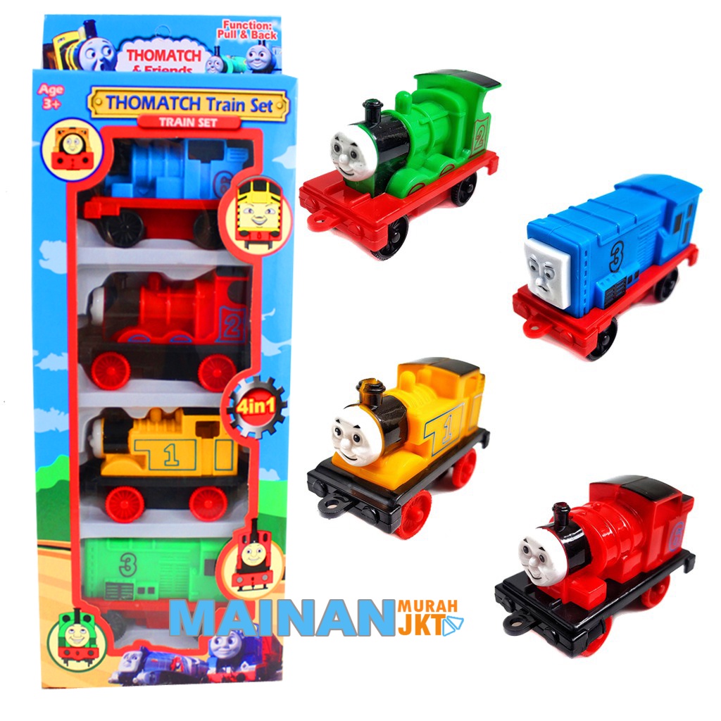 MAINANKEI MAINAN ANAK KERETA  PULL BACK ISI 4PCS MAINAN KERETA  PULLBACK KEPALA KERETA