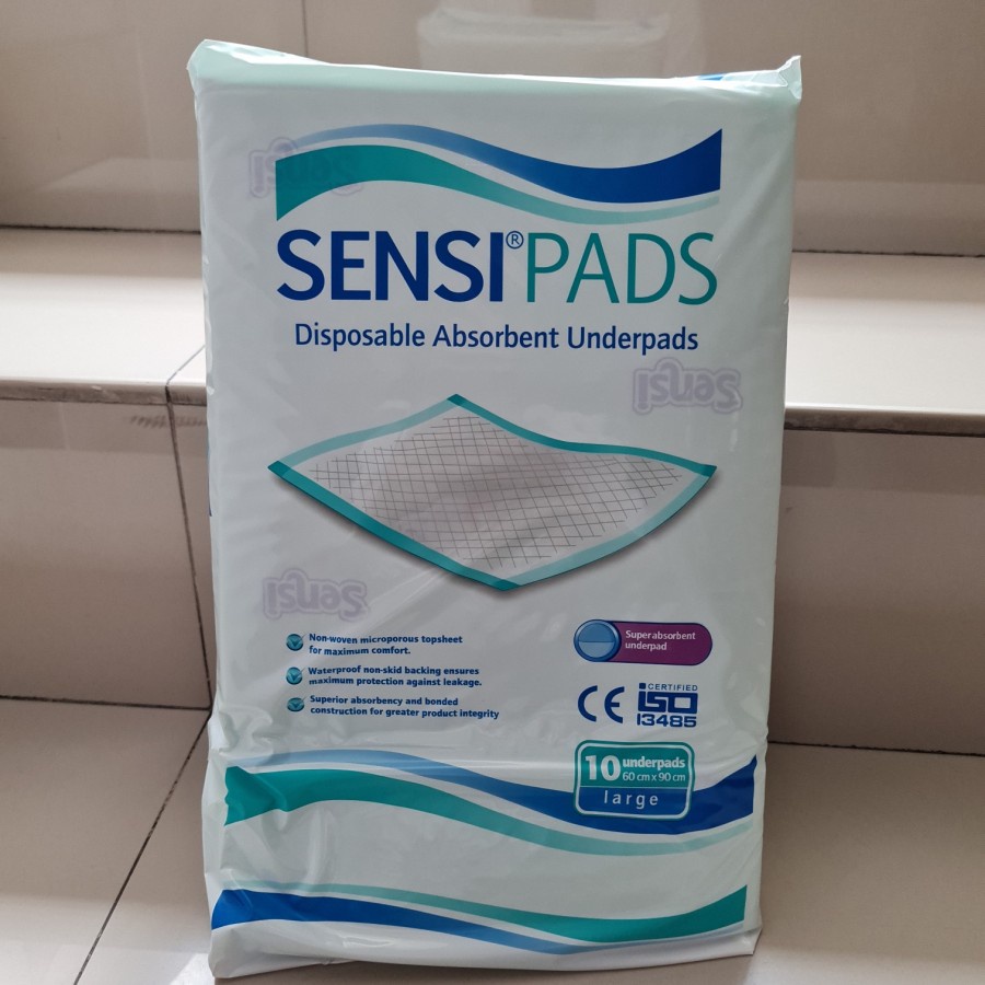 Underpad Sensi Sensipads Underpads 60x90 Perlak Under Pad Sensi Pads Alas Popok