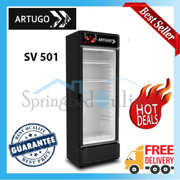 Showcase Cooler 400 Liter by Artugo - SV 501 - Garansi Resmi