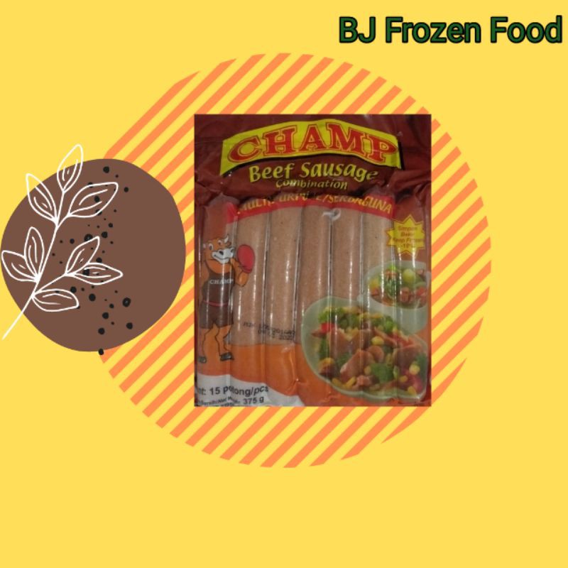 

Champ Beef Sausages Serbaguna/Sosis Sapi