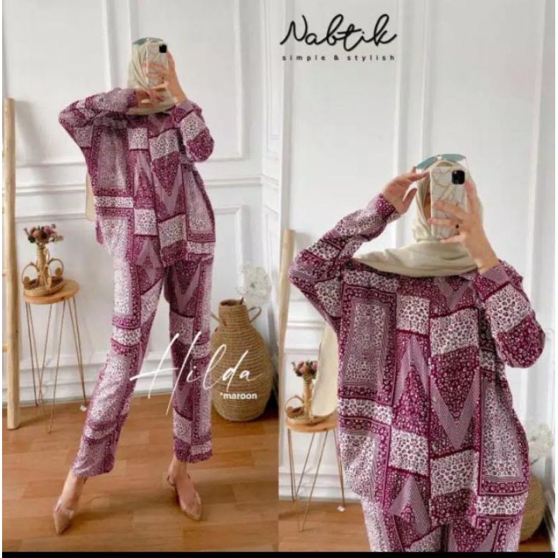 Hilda set by nabtik hijab