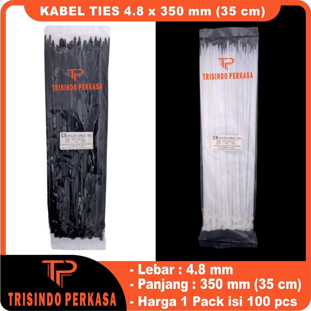 Kabel Ties Cable Tie 4.8 x 350mm (35cm)