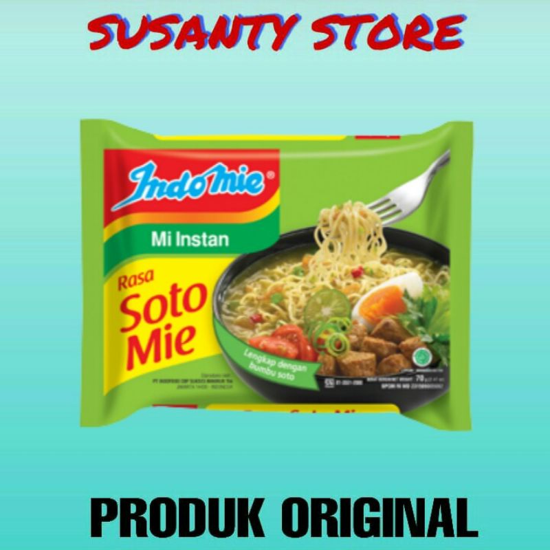 

INDOMIE SOTO AYAM KEMASAN 70GR.