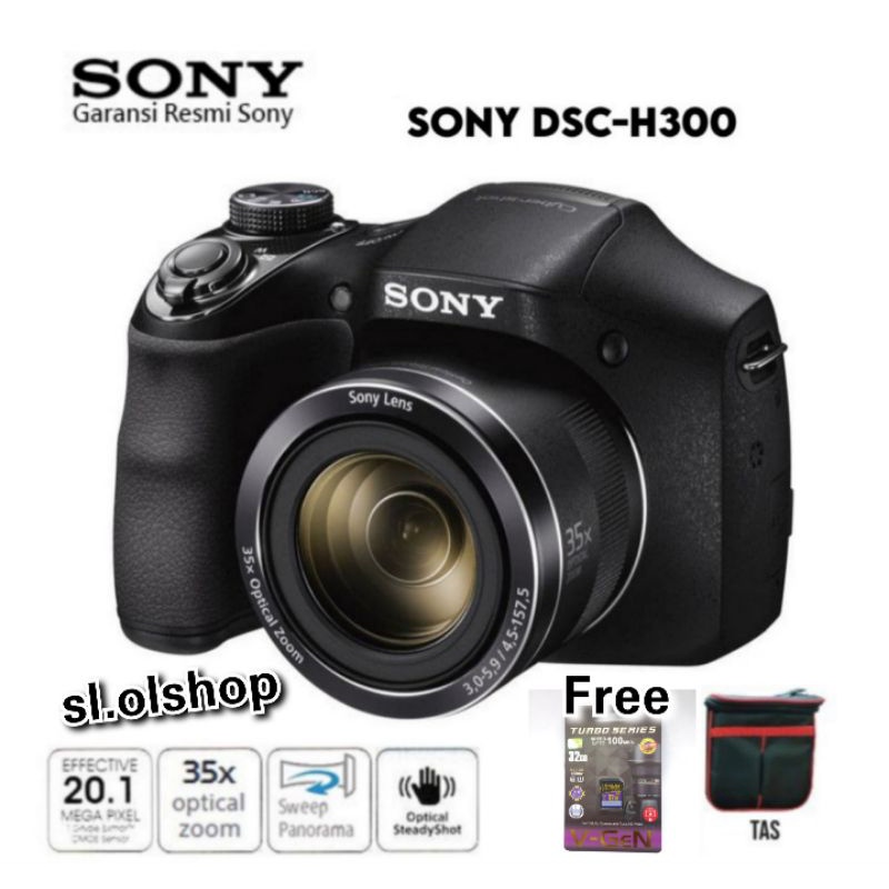 Kamera Sony Cyber Shot DSC-H300/Camera Digital Prosumer Sony H300