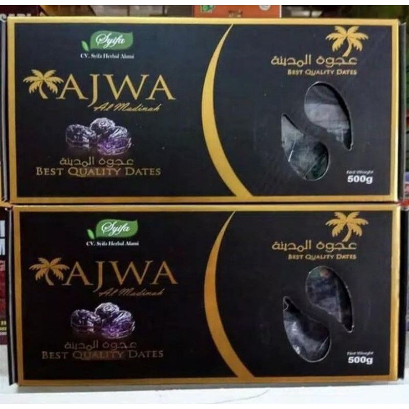 

Kurma Nabi Kurma Ajwa syifa 1 kg