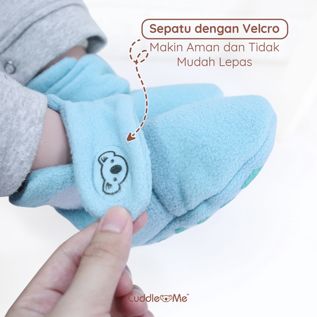 Prewalker Cuddleme Sepatu Berjalan Bayi Nyaman Aman Ergonomis SNI