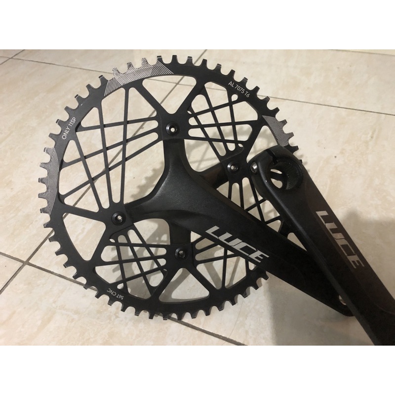 crank set luce 56T