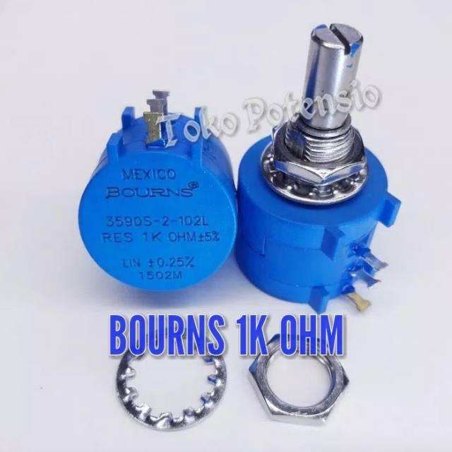 POTENSIO BOURNS 1K 10xPUTARAN