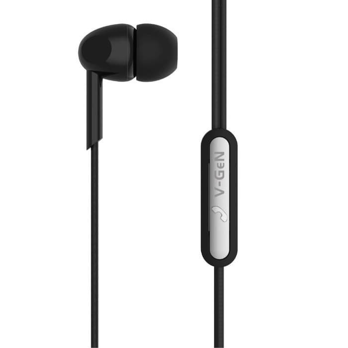 [COD] EARPHONE V-GEN HEADSET EXTRA BASS VEP1-09 HANDSFREE ORIGINAL VGEN