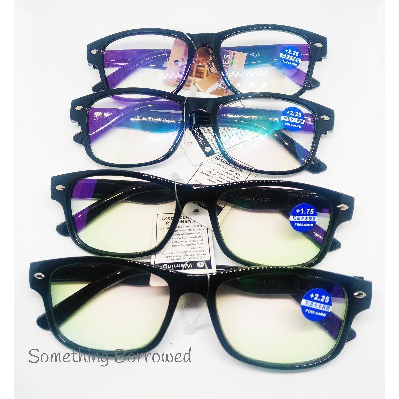 Kacamata Baca Plus +0.50 sd +4.00 Pria Wanita Anti Radiasi Komputer, HP