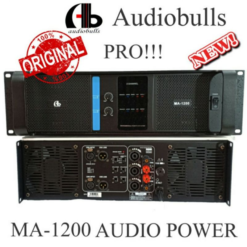 Power AB Audiobulls MA-1200 Power AB Audiobulls Premium Original