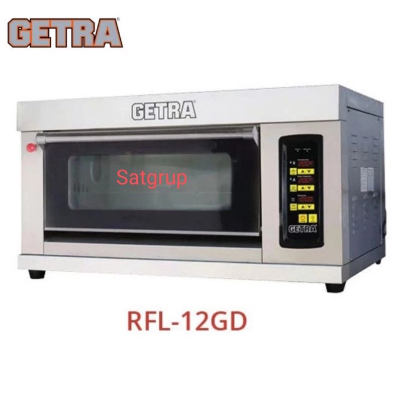 RFL-12GD gas baking oven digital otomatis pemanggang roti rfl-12gd getra