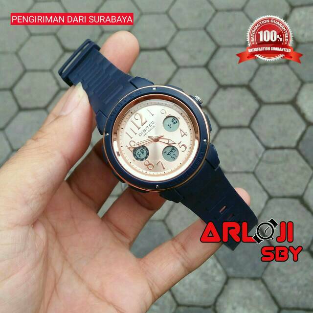 Jam tangan cewek DIGITEC DG 4091T original tahan air