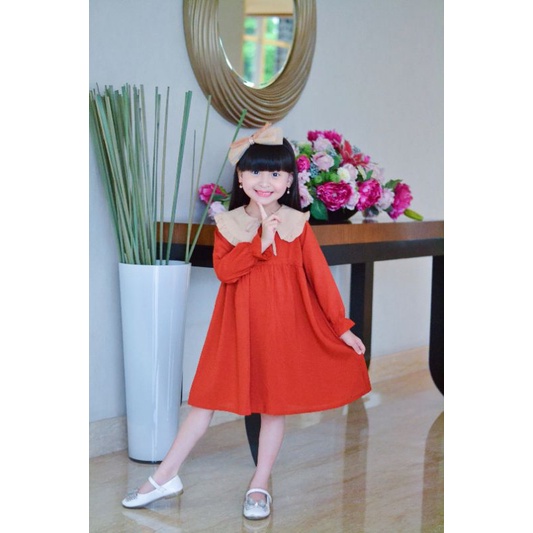 HANNA DRESS ANAK/DRESS HANNA 1-5 thn