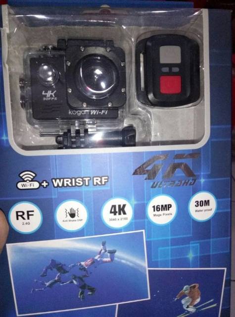 Action Camera WIFI 4K + Remote