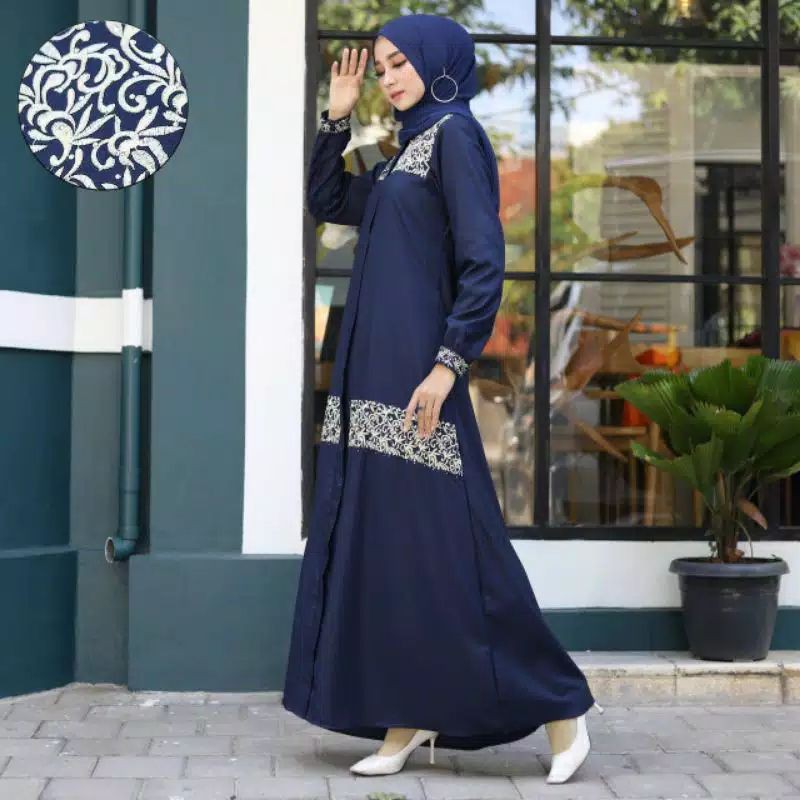 Gamis Madina Bunga // Gamis Tuyobo Premium Full Bordir // Pakaian Muslim Wanita