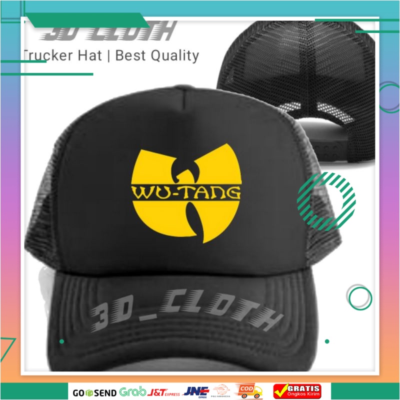 Topi Wu-tang Trucker Jaring - Topi Wutang