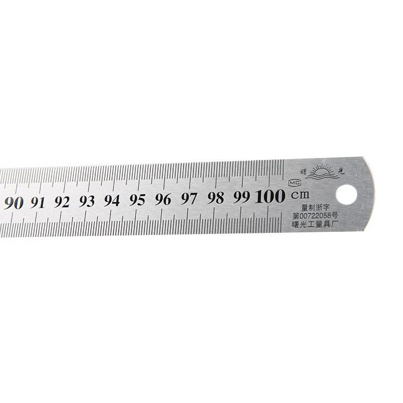 

Terbagus.. Penggaris Jahit - Penggaris Bahan - Penggaris Besi Stainless 1 Meter