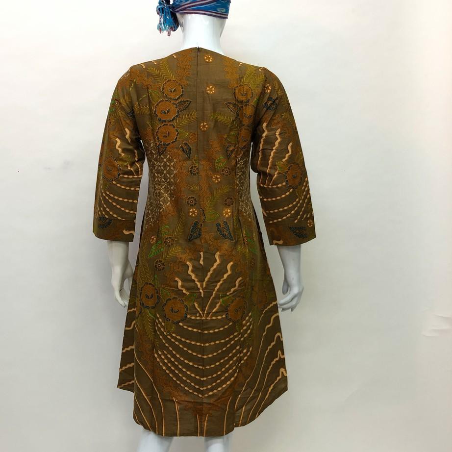 Recomended - PROMO DRES BATIK TUNIK WANITA SOGAN ATASAN BATIK USMAN SERAGAM BATIK GROSIR