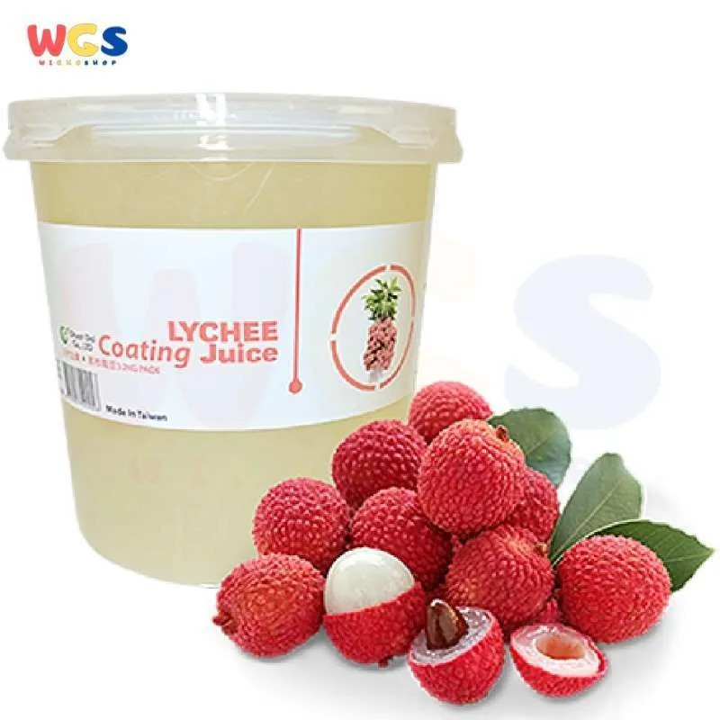 

Popping Boba Rasa Lychhe Coating Juice Jeli rasa leci / boba rasa lychhe 1kg