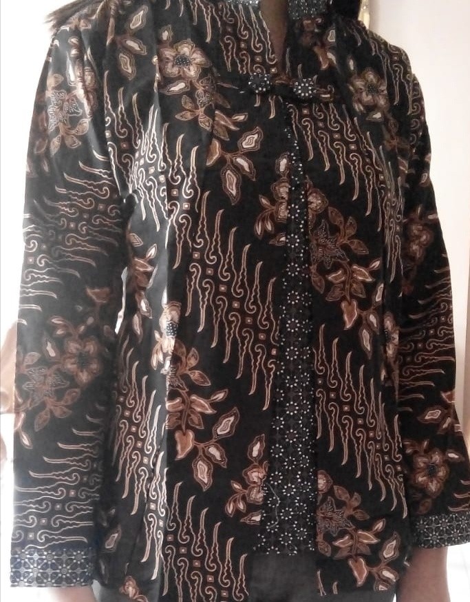 Atasan Batik Blouse Seragam Batik Solo Batik Kantor Baju Batik Wanita Bd 110
