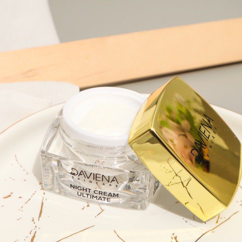 Night Cream Gold Series Daviena Skincare Davienaskincareofficial Davina Devina Daviena