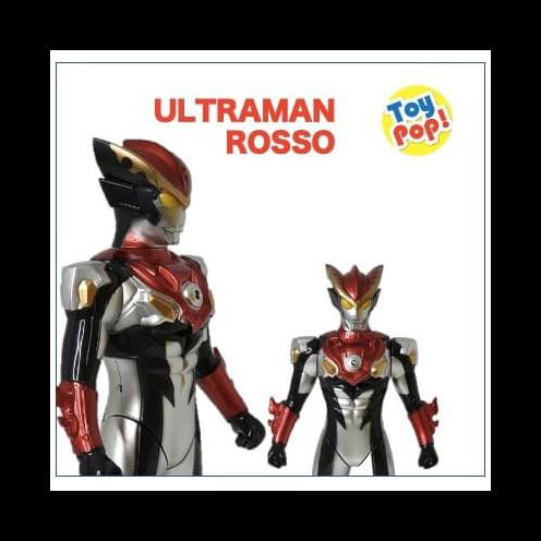 Ready Mainan Robot Ultraman Rosso/Blu Dengan Lampu Dan Suara Tinggi 33 Cm - Biru Action Figure