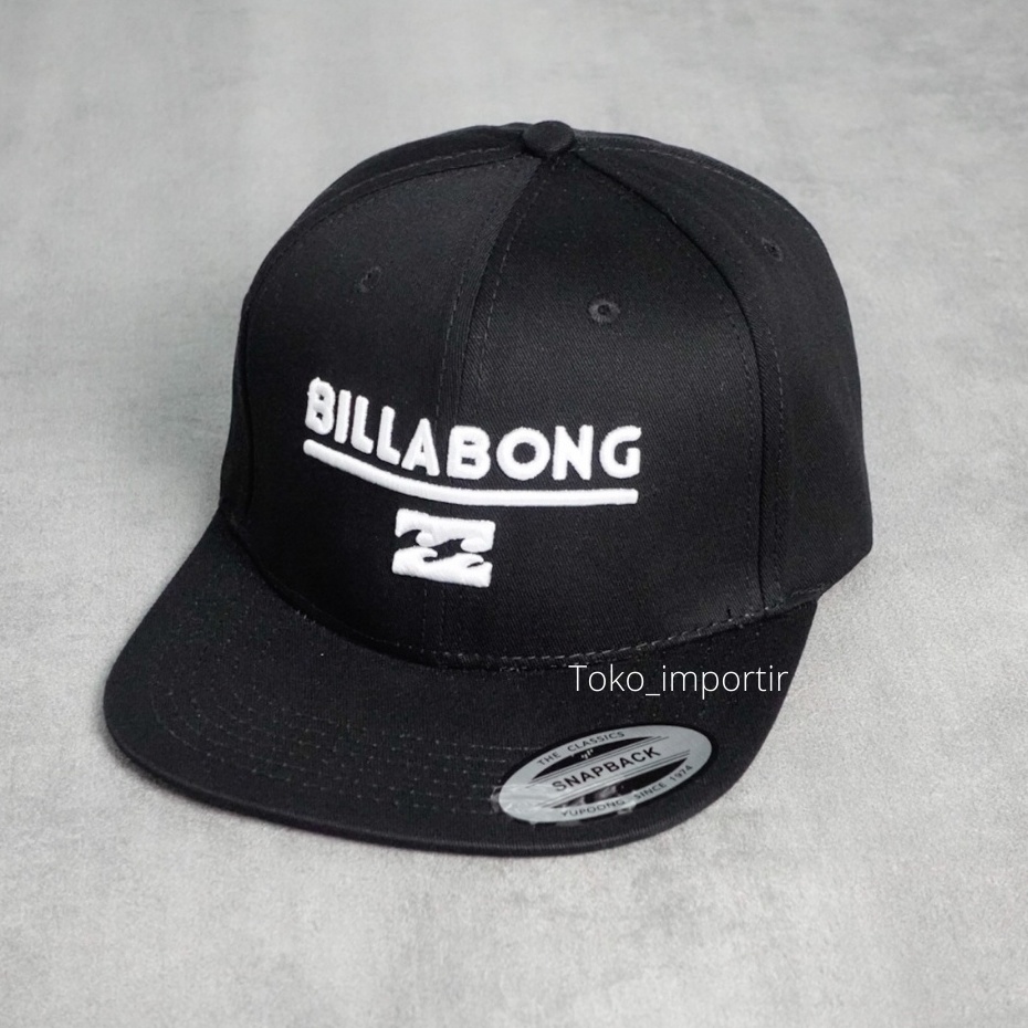 Topi Snapback Billabong Distro Fashion Import Mirror Original