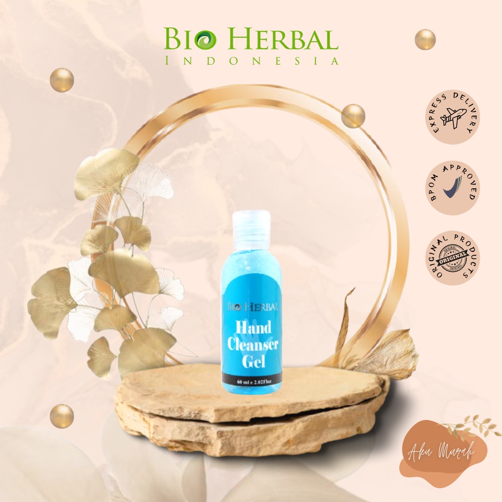 ✨ AKU MURAH ✨Bio Herbal Hand Cleanser Gel Sanitizer Antisepik