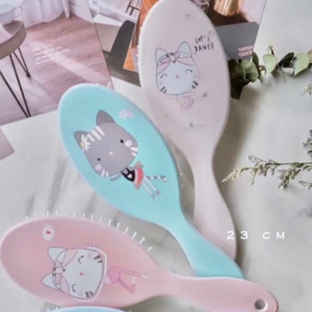 Sisir Anak Karakter Anti Kusut Bentuk Oval Premium / Sisir Kesehatan / Hair Detangler brush / Sisir Anti Rontok