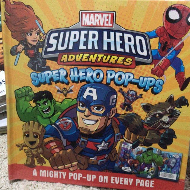 Pop Up Marvel Super Hero Book