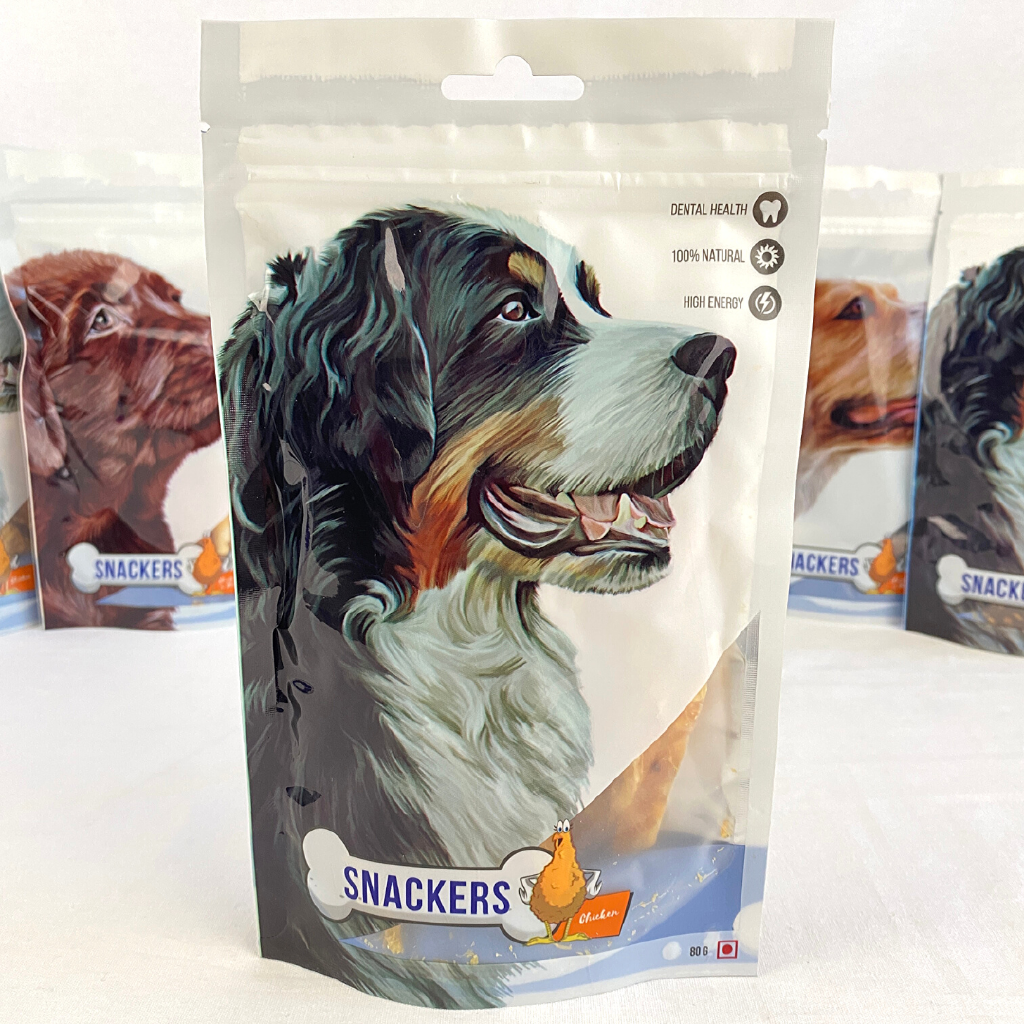 

SNACKERS Snack Anjing Chicken SLICE 80g