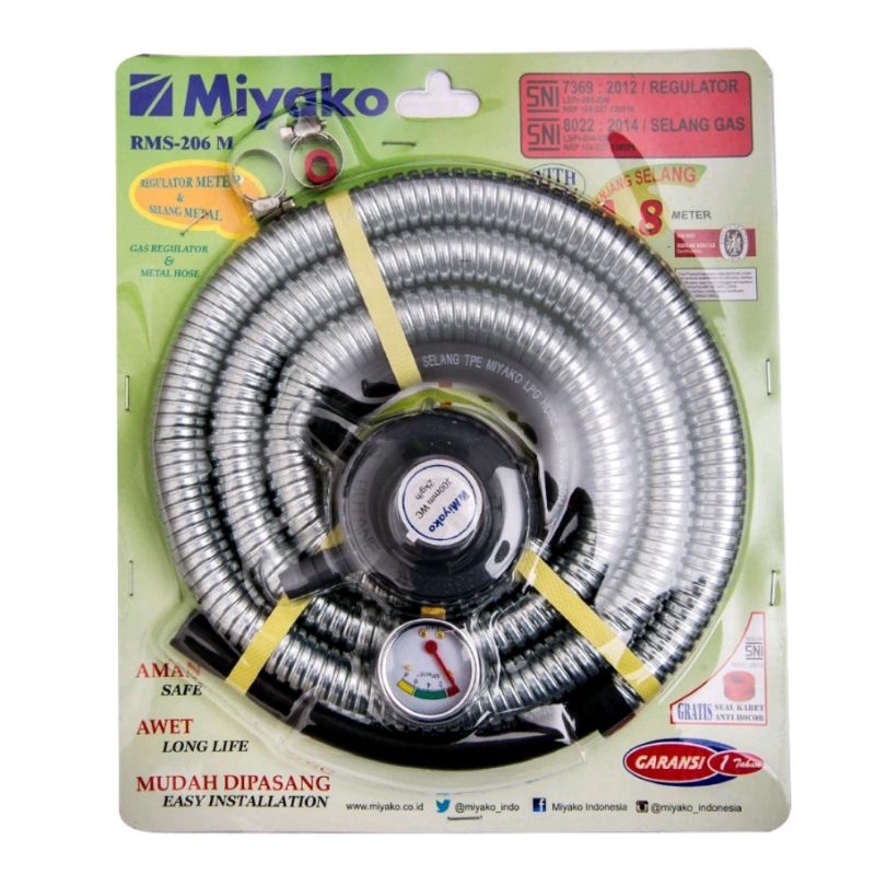 Selang Miyako Regulator Miyako RMS 206