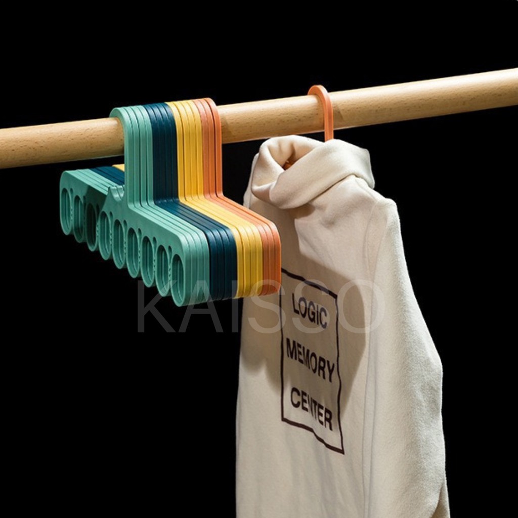 KAISSO - MAGIC HANGER GANTUNGAN BAJU ORGANIZER 9 IN 1 SERBAGUNA MULTIFUNGSI JEMURAN LAUNDRY