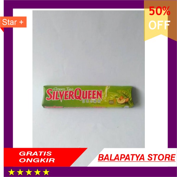 

40 OFF KHUSUS HARI INI !!! Silverqueen GREEN TEA Cokelat Silver Queen Greentea 30 Gram