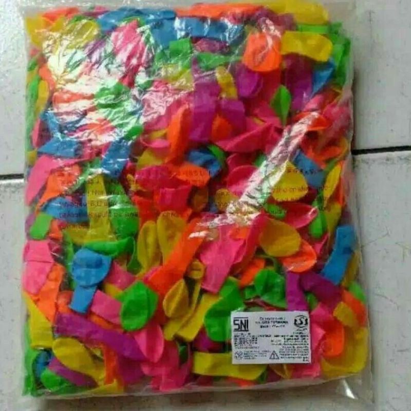 balon kecil/ balon jari /balon air isi 500 pcs murah