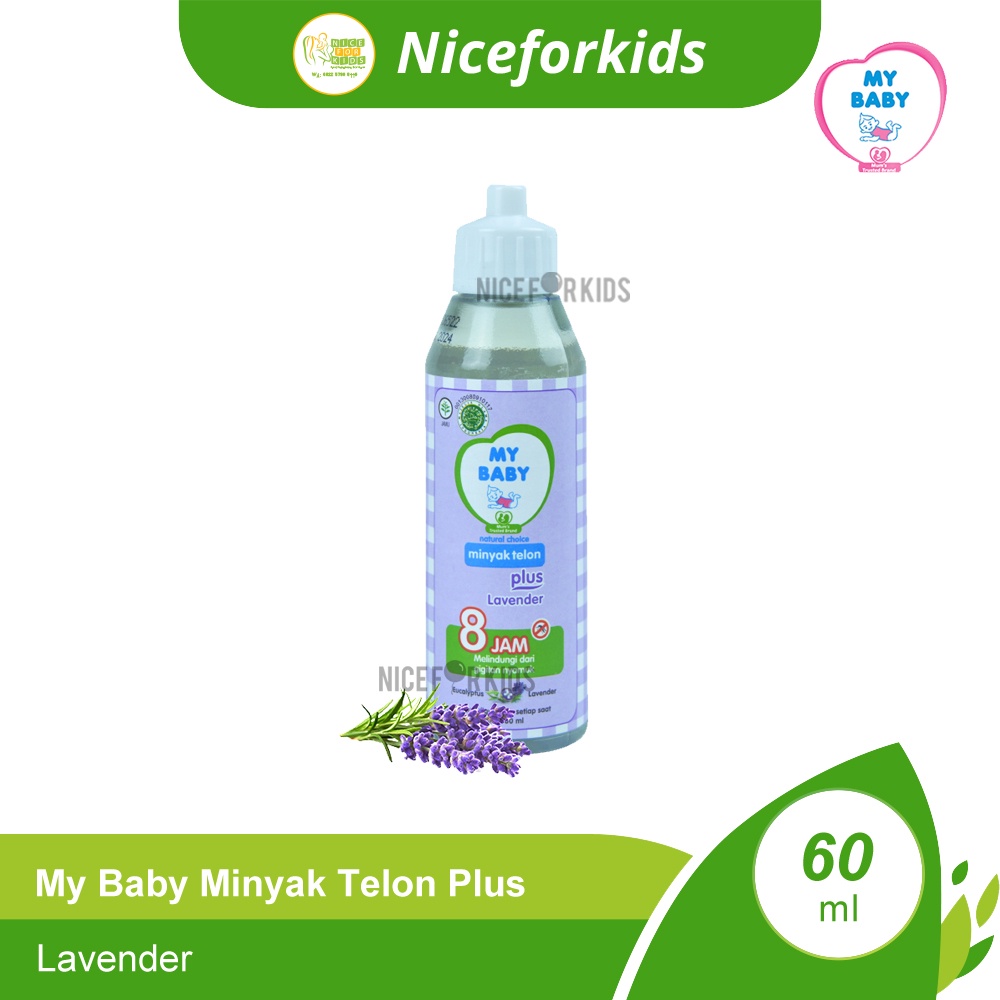 My Baby Minyak Telon Plus 60 / Minyak Telon Plus 150ml / Minyak Pijat Bayi My Baby