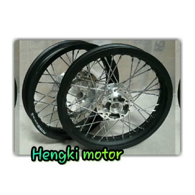 Velg vario 125 dan vario 150 velg v rossi uk 160/185x14 warna hitam