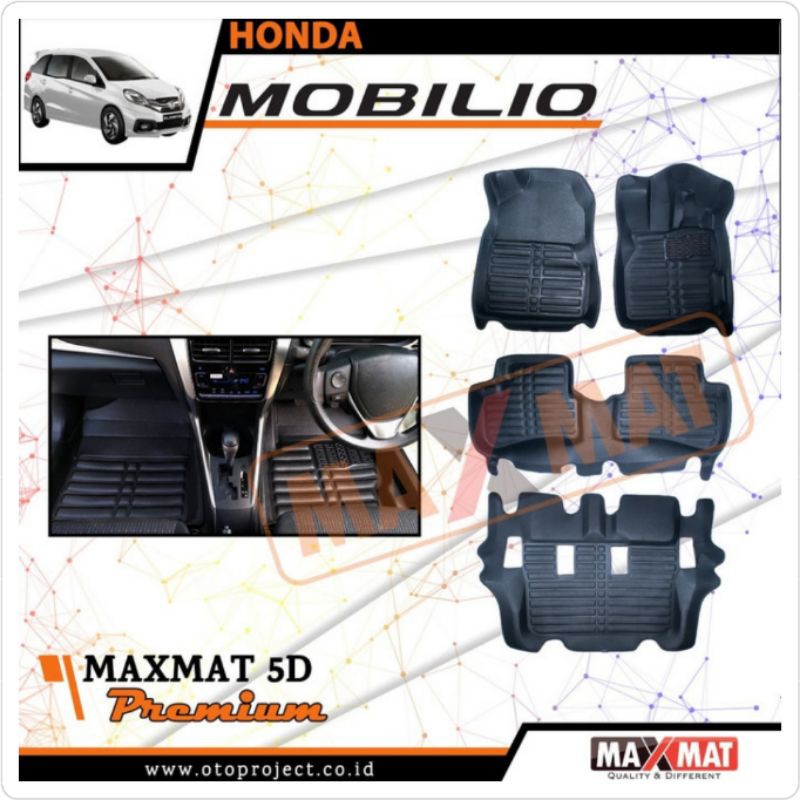 Karpet Mobil Mobilio 5D Premium Maxmat Merk Otoproject