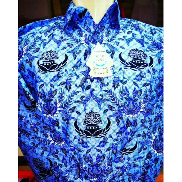 Batik Korpri bahan sutra